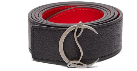 christian louboutin men's belt.